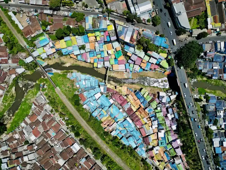 Jodipan Rainbow Village Malang