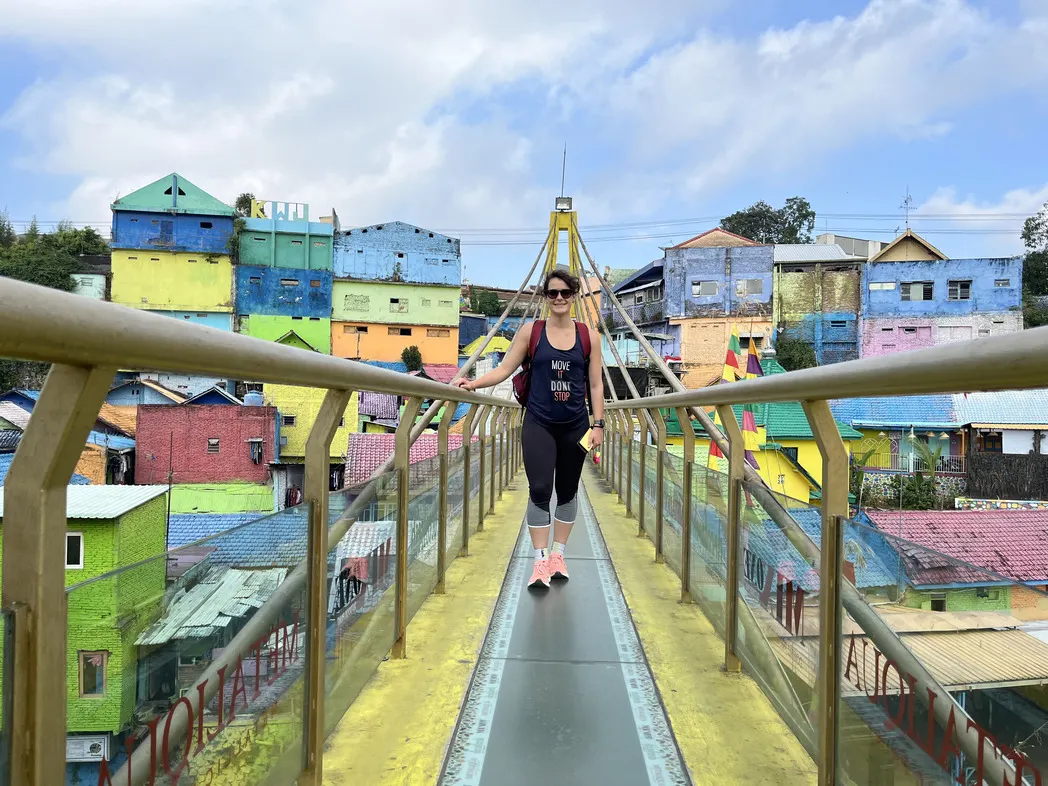 Jodipan Rainbow Village in Malang City