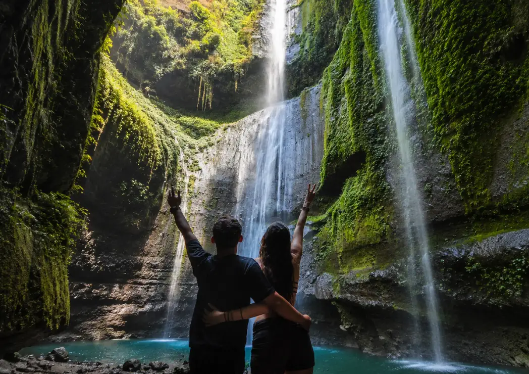 Madakaripura Waterfall in Probolinggo East Java