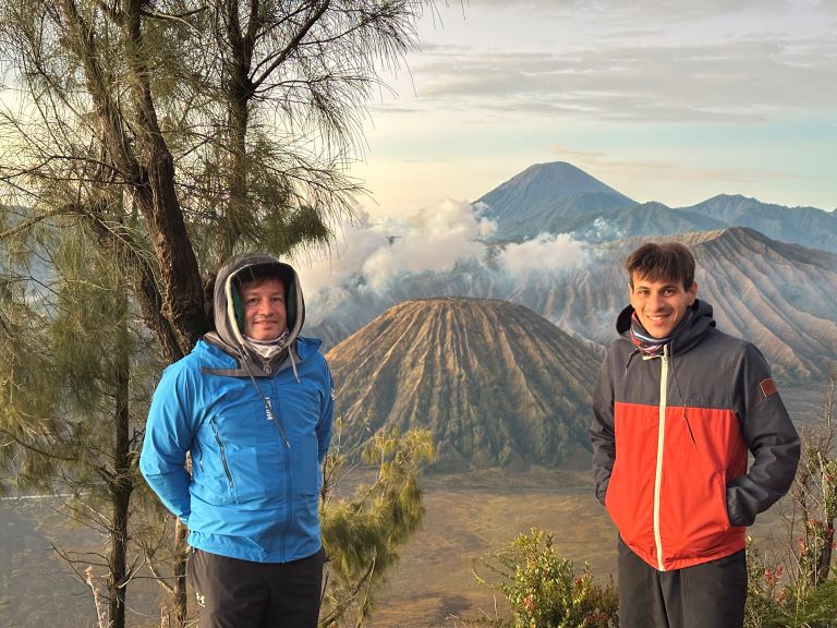 Mount Bromo in East Java Indonesia