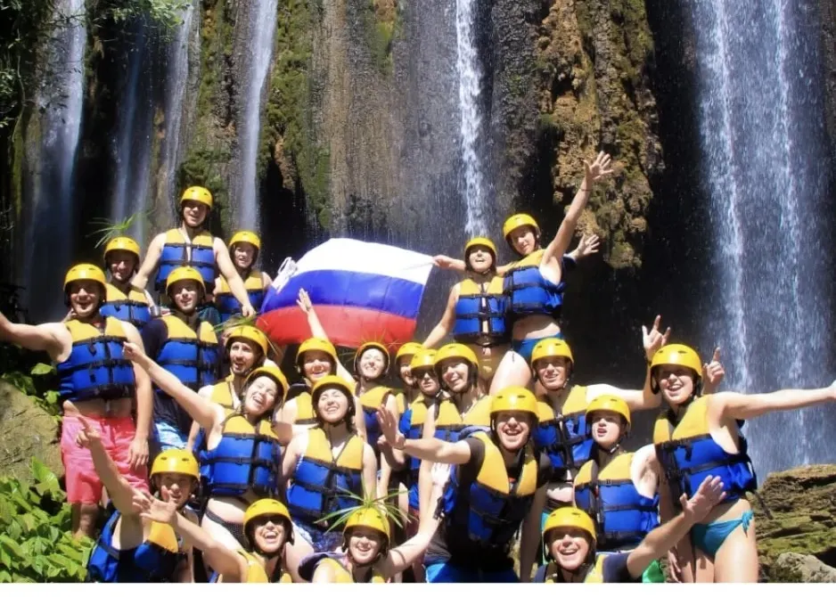 Rafting At Pekalen River East Java Rafting At Pekalen River East Java