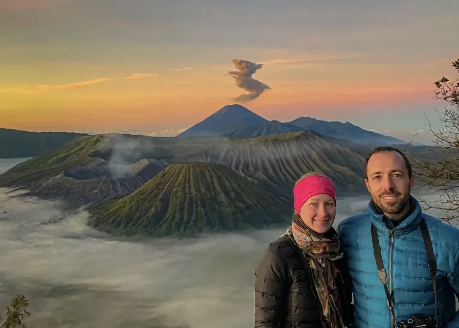 Tourists Taking A Trip At Mount Bromo East Java Indonesia Tourists Taking A Trip At Mount Bromo East Java Indonesia